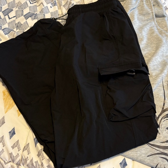 Set of Three Jogger Pants in Black, Gray, and Light Gray- boys size 14-16 - Picture 3 of 7